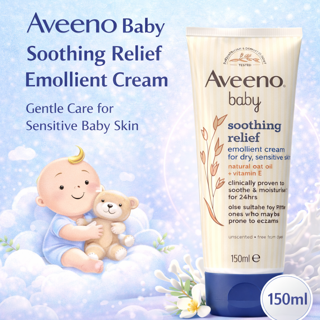 Aveeno Baby Soothing Relief Emollient Cream - Dermatologist Recommended
